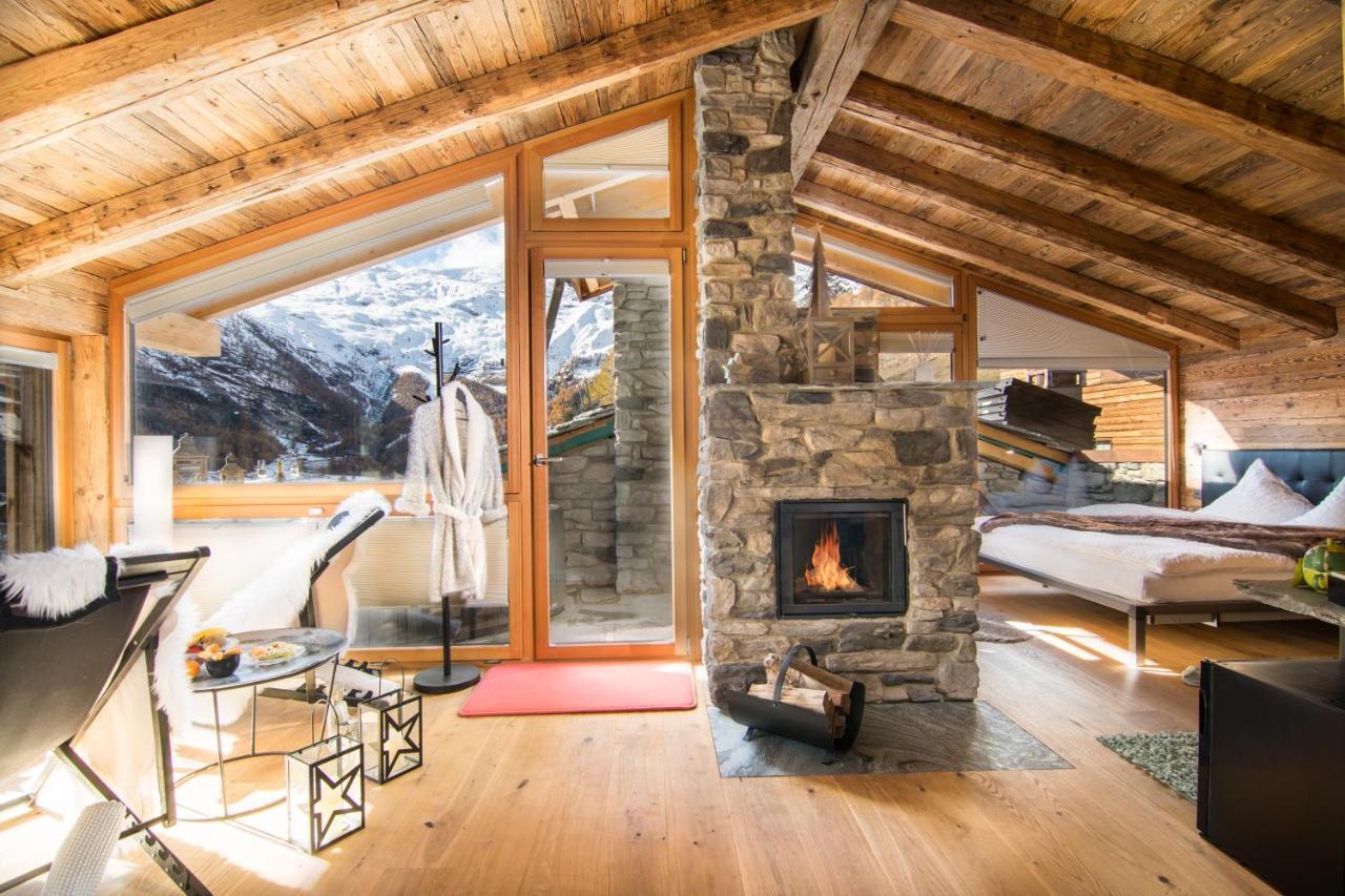 Boutique Lodge Spycher Saas-Fee Bagian luar foto